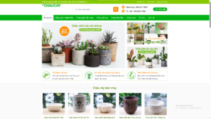 Share Theme WordPress bán chậu cây cảnh
